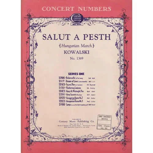 Salut A Pesth - Hungarian March  (Edição Antiga)