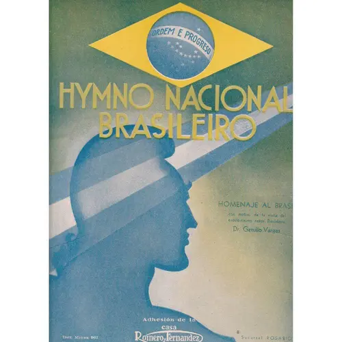 Hymno Nacional Brasileiro para canto e piano