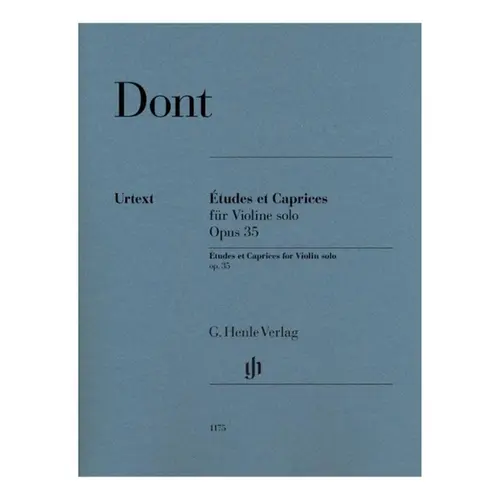 Études et Caprices for Violine solo op.35