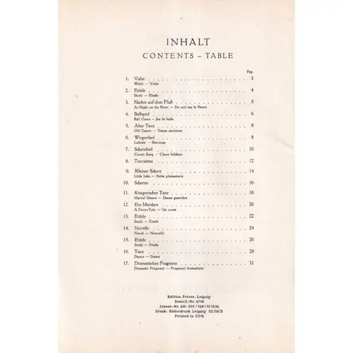 Ausgewahlte klavierstucke fur kinder - Formato 14x21