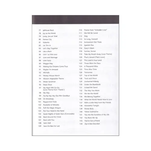 The Big Book of Alto Sax Songs