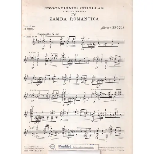 Zamba Romantica - Evocacion Criollas - Vol.4