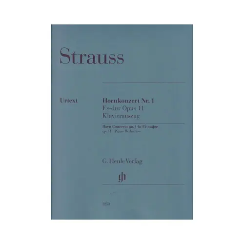 Horn Concerto no. 1 E flat major op. 11 - piano reduction