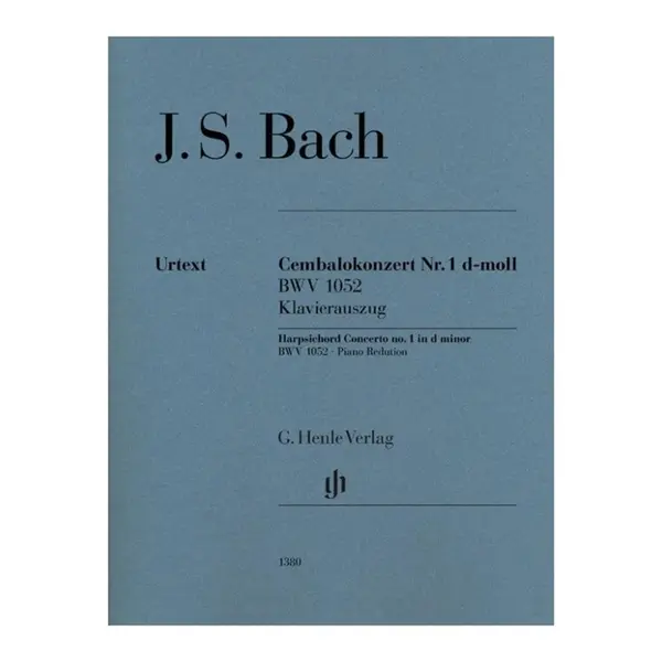 Harpsichord Concerto no. 1 d minor BWV 1052 - Piano reduction