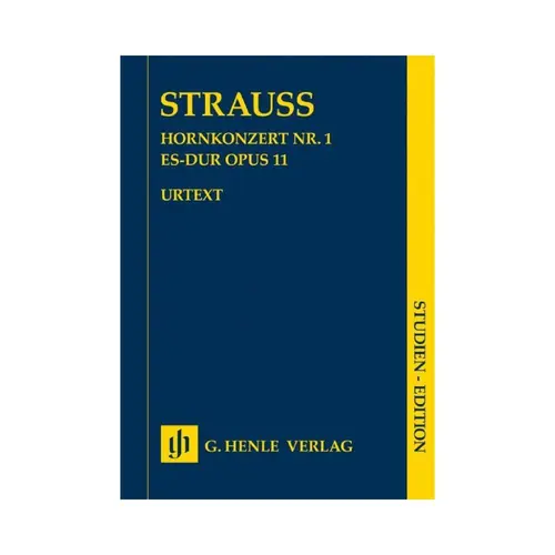 Horn Concerto no. 1 E flat major op. 11 - study edition