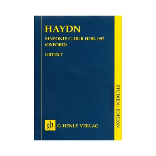 Symphony G major Hob. I:92 ( Oxford ) - studien edition