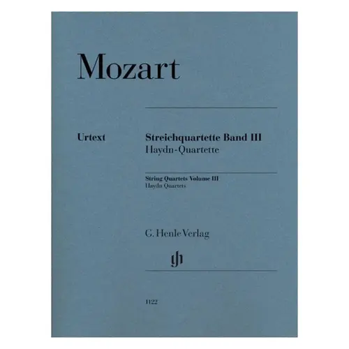 String Quartets, Volume III (Haydn Quartets) - parts