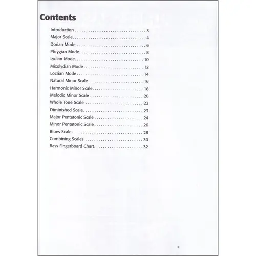 Alfred's Basic Bass Scales & Modes