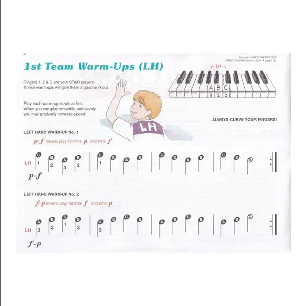 Alfred's Basic Piano Prep Course - Technic Book A
