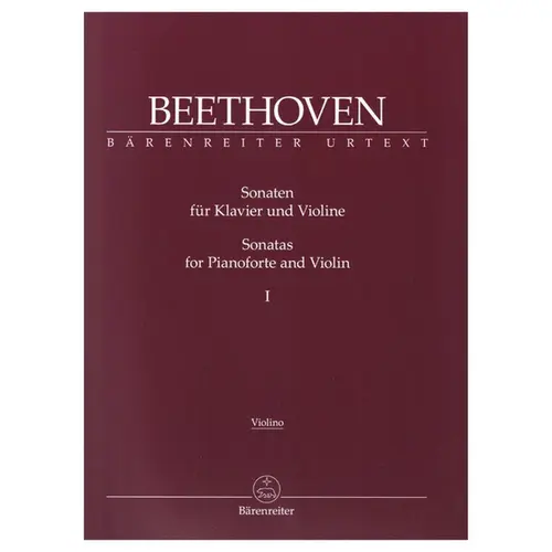 Sonatas for Pianoforte and Violin Urtext ( Clive Brown) - vol.1