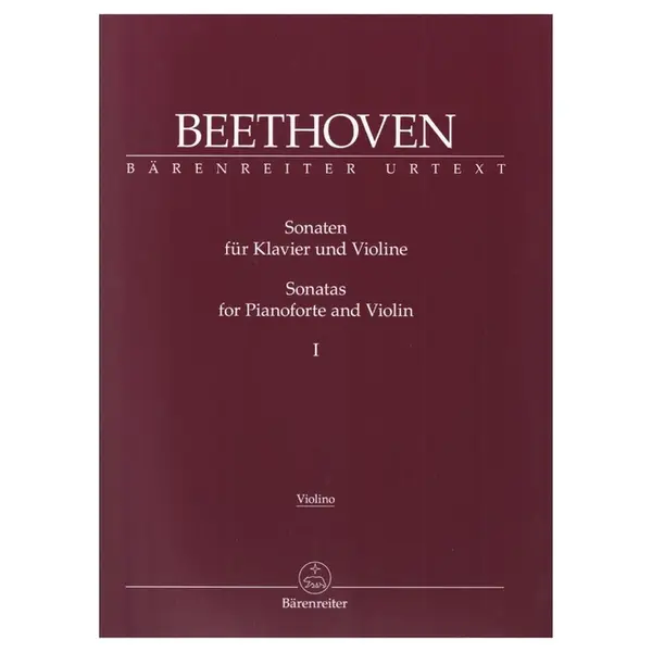 Sonatas for Pianoforte and Violin Urtext ( Clive Brown) - vol.1