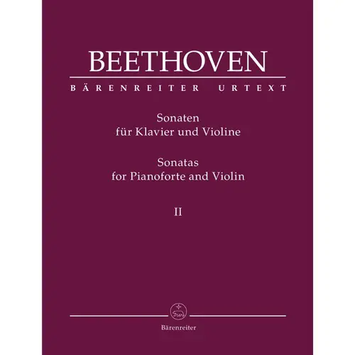 Sonatas for Pianoforte and Violin Urtext ( Clive Brown) - vol.2