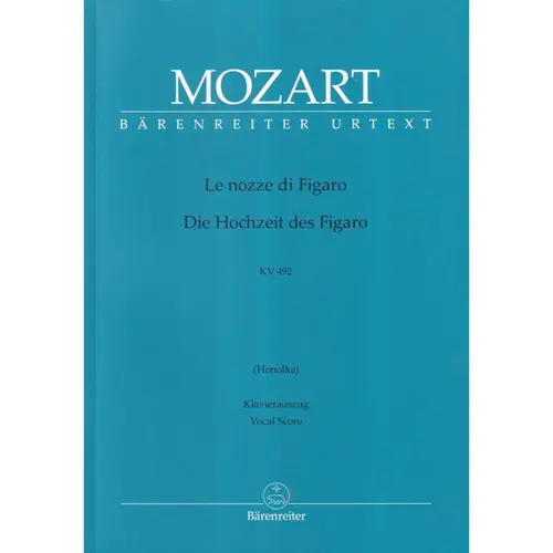 Le nozze di Figaro K. 492 (Honolka) - Vocal score