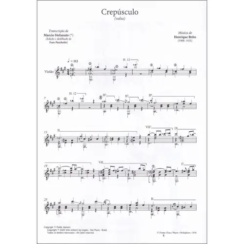 Crepúsculo - Valsa