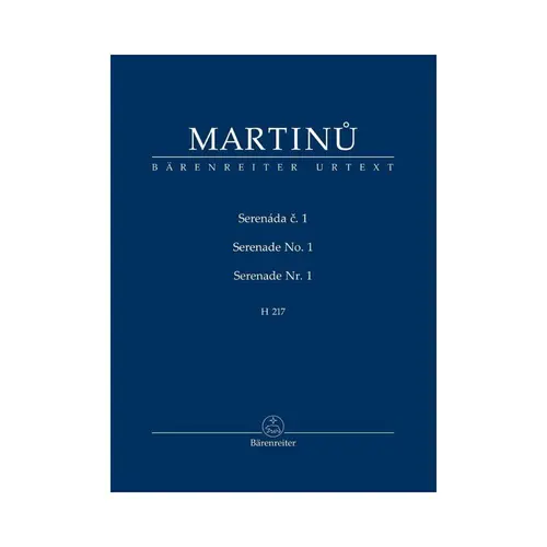 Serenade no. 1 H 217 - Study Score