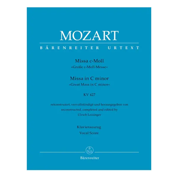 Missa in C minor K. 427 "Great Mass in C minor" - Vocal Score