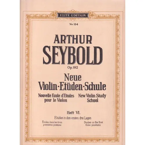 Neue Violin-Etuden-Schule - Op.182 Vol.6
