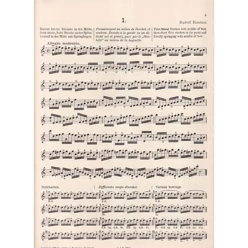 Neue Violin-Etuden-Schule - Op.182 Vol.6