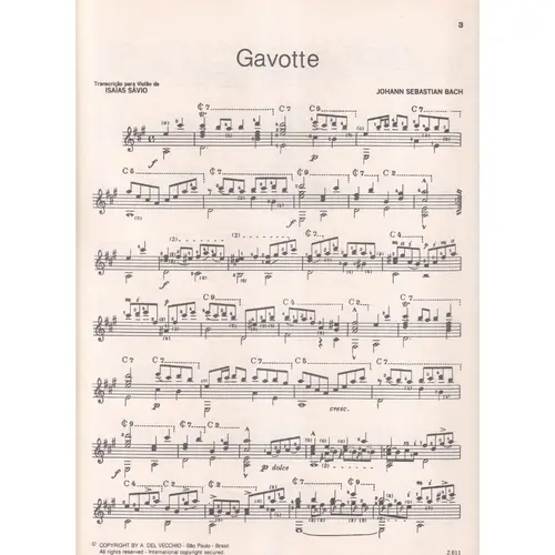 Gavotte - Courante -  Bourrée