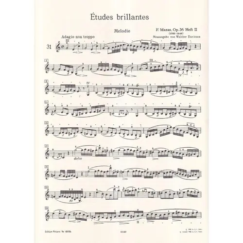 Studies Op.36 Vol.2 - Brillant studies