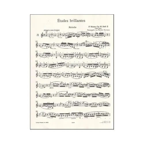 Studies Op.36 Vol.2 - Brillant studies