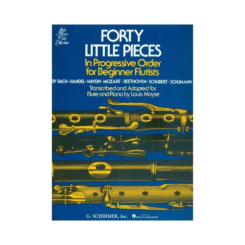 Forty Little Pieces - for Flute e Piano