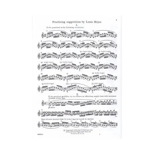 24 Etudes, Op. 15 - Flute Solo