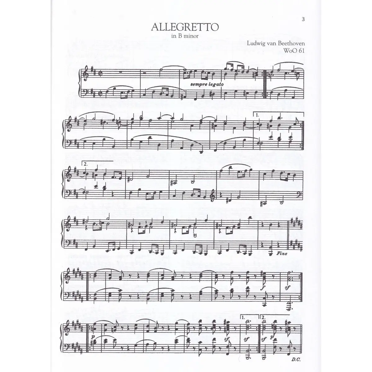 Beethoven: Selected Piano Pieces - Early Intermediate to Intermediate Level