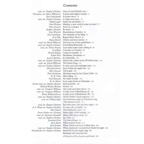 Christmas at King's College - Carols, Hymns and Seasonal Anthems for Mixed Voices