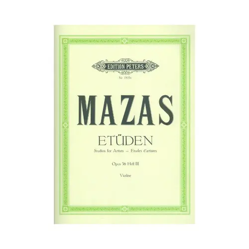 Studies Op.36 Vol.3 - Virtuoso Studies