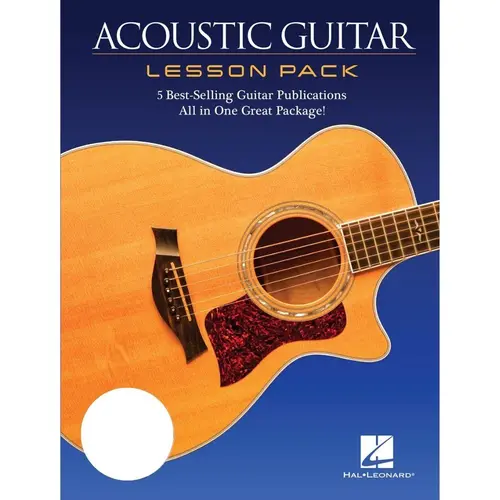 Acoustic Guitar Lesson Pack - 5 Best-Selling Guitar Publications in One Great Package!