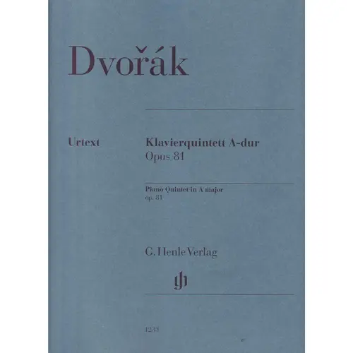 Piano Quintet in A major Op.81
