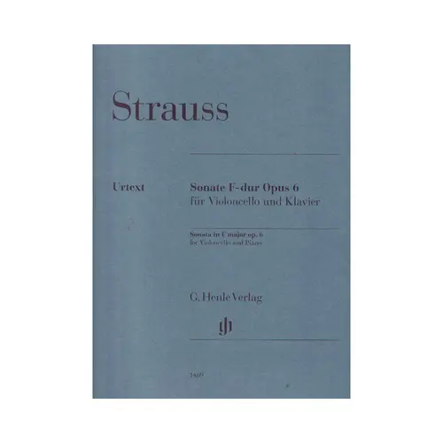 Sonata F major Op.6 for Violoncello and Piano