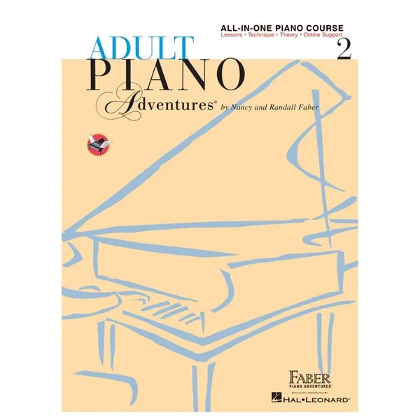 Adult Piano Adventures - All-in-One Piano Course Book - 2