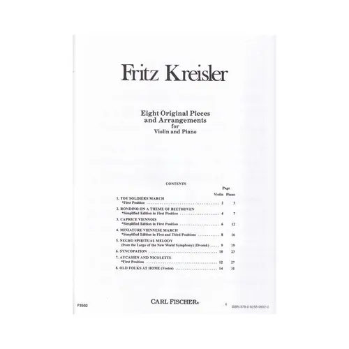The Fritz Kreisler Collection - Vol. 5