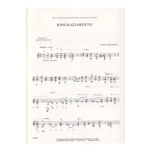 2 Pieces ( Ringraziamento and Tempo di minuetto)