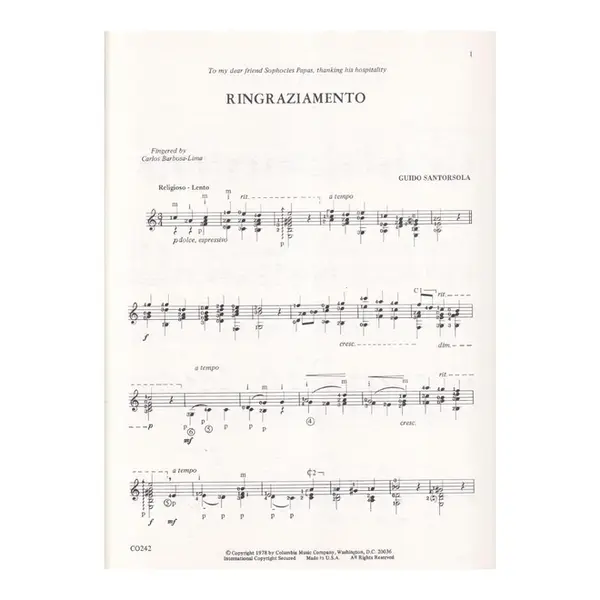2 Pieces ( Ringraziamento and Tempo di minuetto)