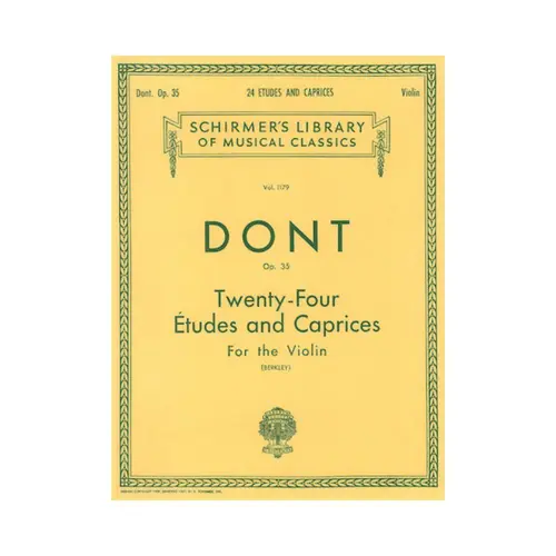 24 Etudes And Caprices, Op. 35