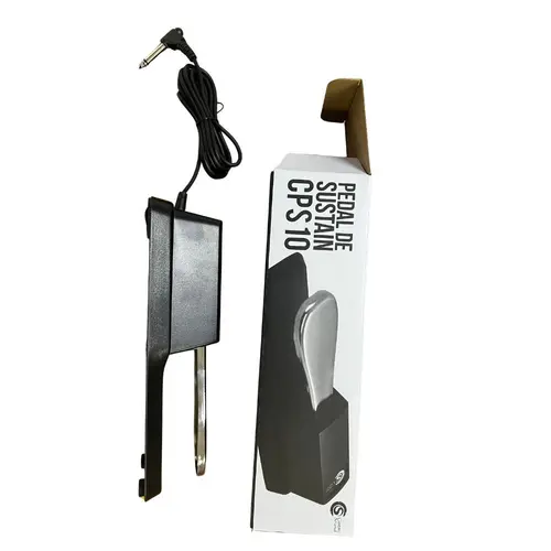 Pedal Sustain para Teclado Custom Sound CPS 10 Preto