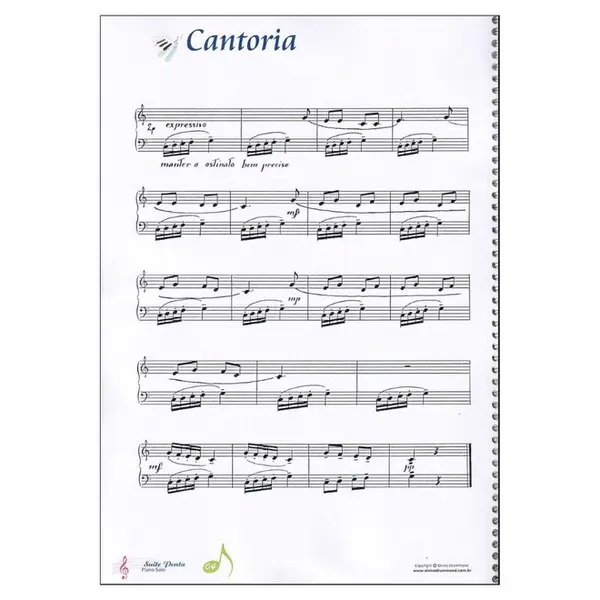 Suite Penta - Peças para Piano Solo