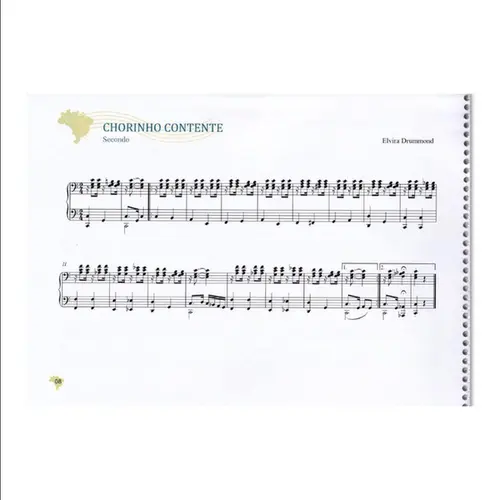 Brasileirando com poucas notas e muito Ouvido - Peças para Piano