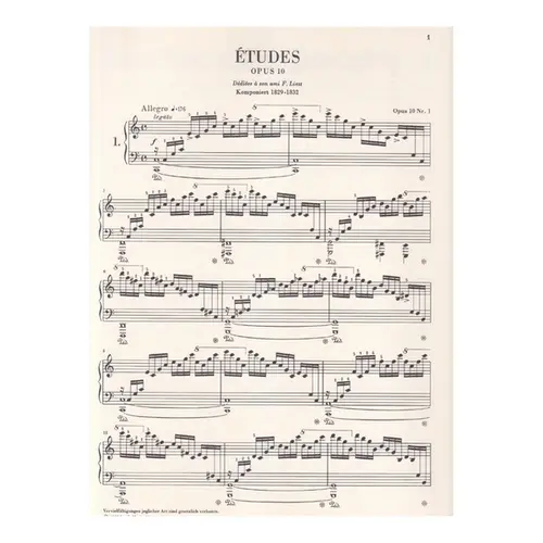 Etudes - Urtext