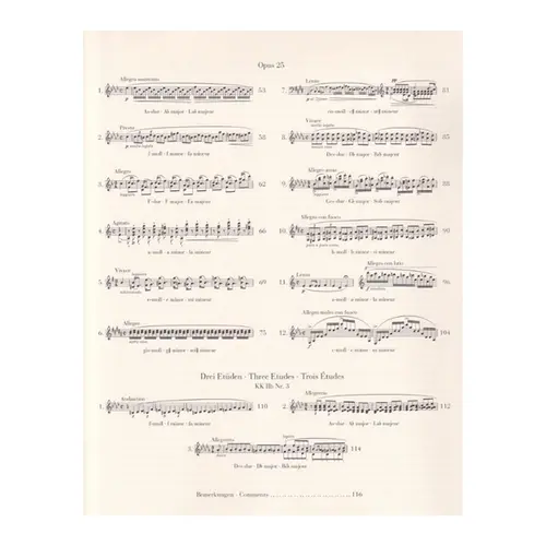 Etudes - Urtext