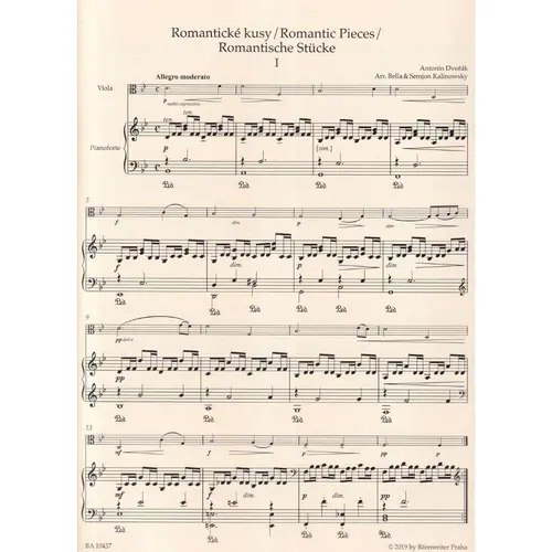 Romantic Pieces op. 75