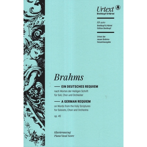 Brahms - Requiem alemão Op. 45 canto, coro e piano - A German