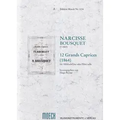 12 Grands Caprices, Für Altblockflote Oder Flote Solo