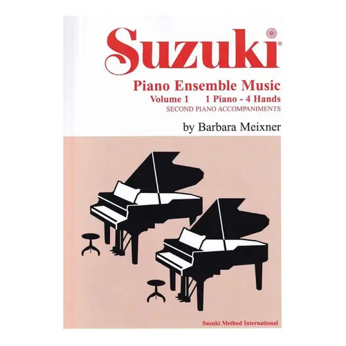 Suzuki Piano Ensemble Music Vol.1 for Piano Duet - Second piano