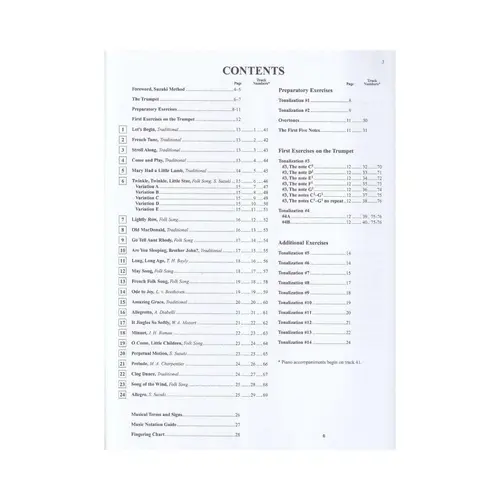 Suzuki Trumpet School Vol.1 (book only)