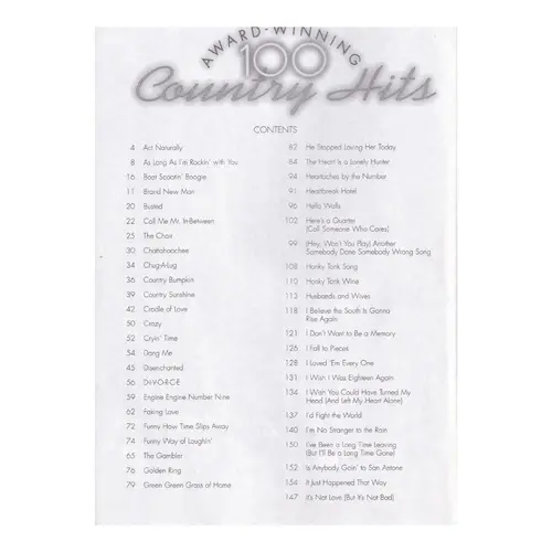 Award Winning - 100 Country Hits