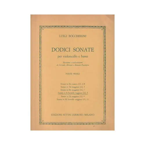Sonata In Si B Maggiore - J.G.8 - Dodici Sonate